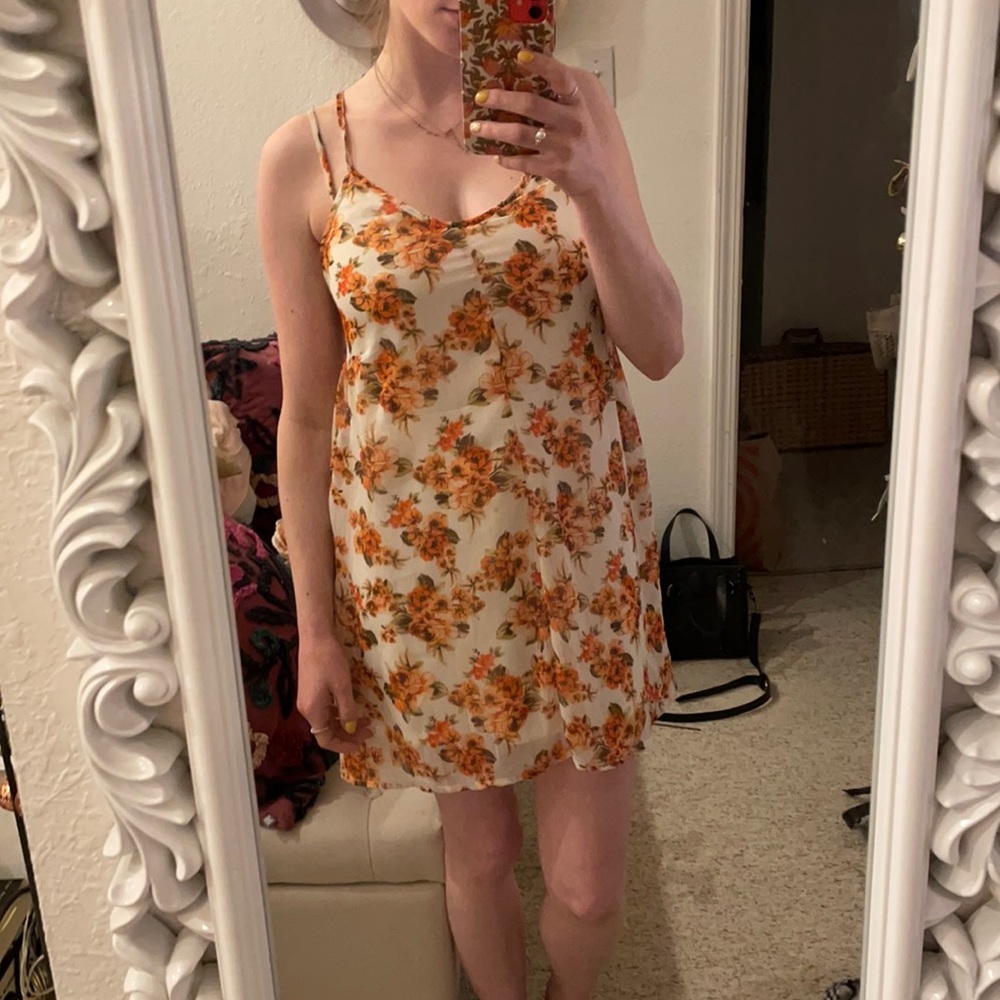 Floral sun dress